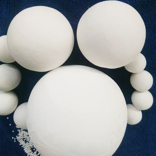 5高铝填料球 耐高温 氧化铝球 填料瓷球 淄博中泽 厂家销售